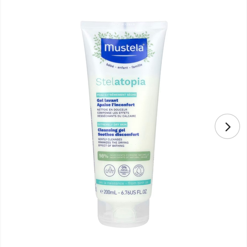 Mustela Stelatopia Cleansing Gel -200ml 6.76fl oz